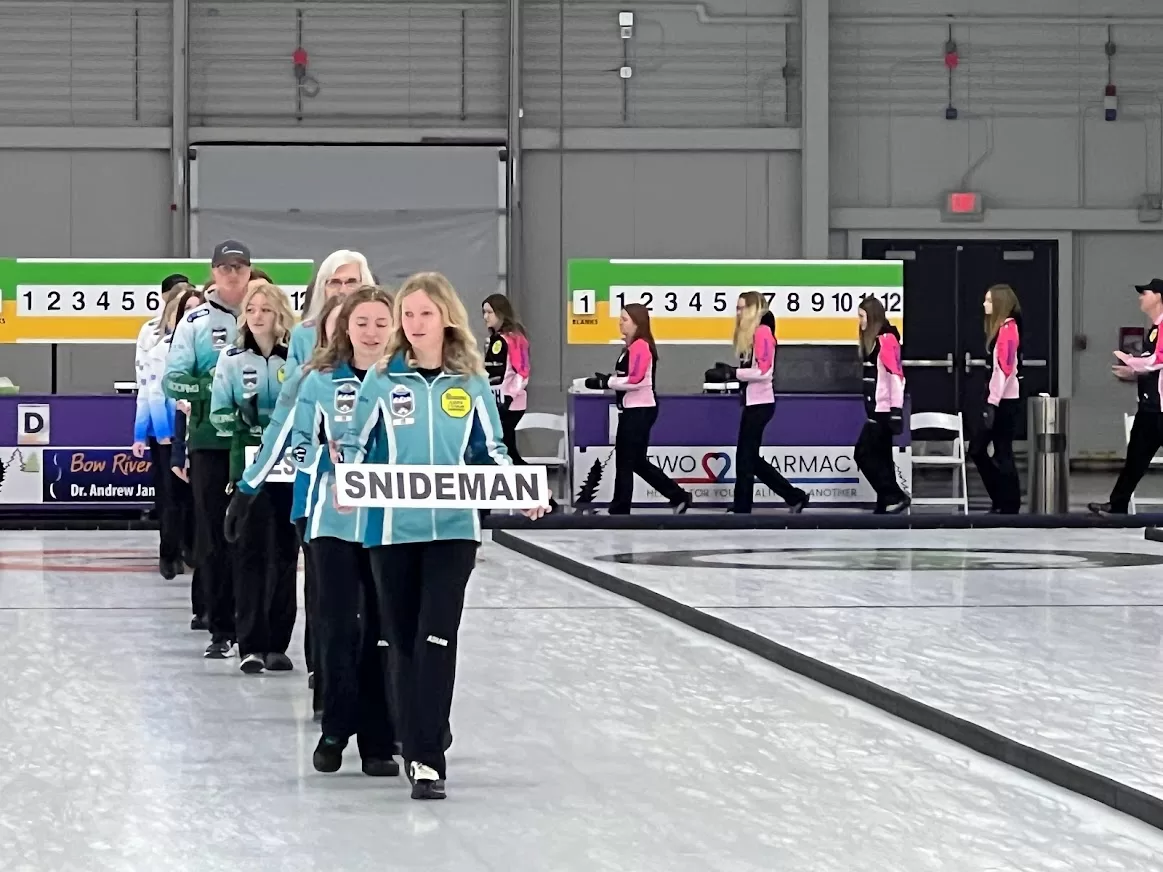 curling Alberta optimist U18 championship 2023